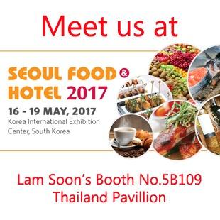 Meet us at Seoul Food & Hotel 16-19 May 2017